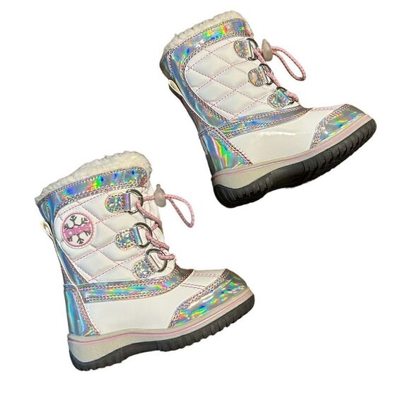 Toddler Girls Insulated Winter Boots - Picture 2 of 11
